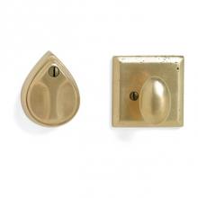 Sun Valley Bronze TS-506/503DB - Single cylinder auxiliary deadbolt set. 1 5/8'' bore. DB-506 (ext) DB-503TPC (int)
