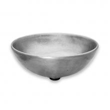Sun Valley Bronze VS-16 - Round vessel sink. Drain included. 16'' outside.