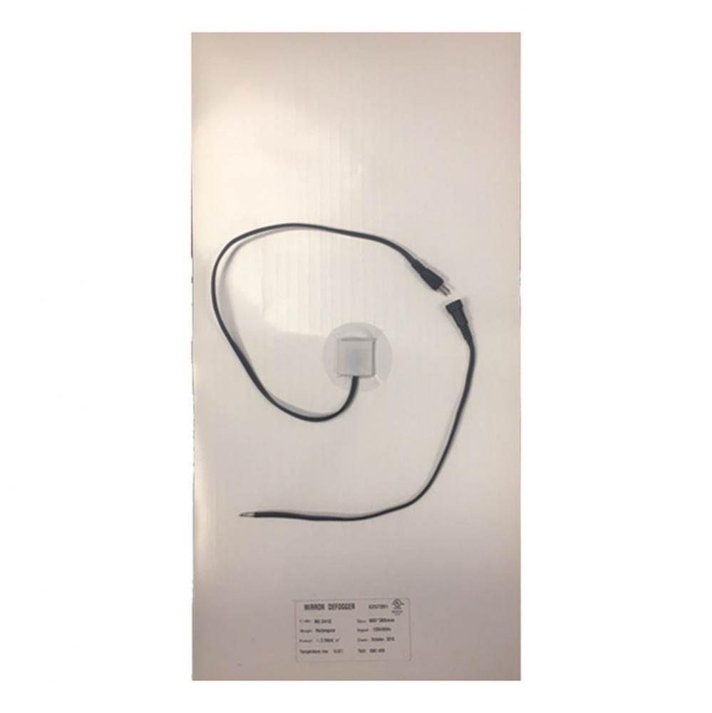 Anti-Fog Heating Mat: 120V/60Hz <2.5W/dm2 - 23 5/8'' x 11 3/4'')