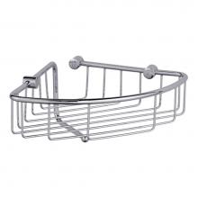 LaLoo Canada 3381C - Wire Corner Basket - Chrome
