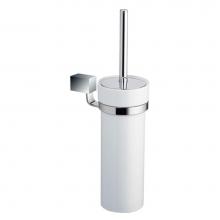 LaLoo Canada 3500SBC - Square Wall Bracket for Toilet Brush Holder - Chrome