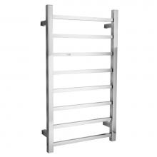 LaLoo Canada 3800SPS - 8 Bar Towel Ladder - Square Bar - Polished Stainless