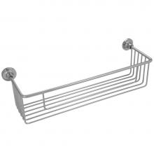 LaLoo Canada 9104PS - Rectangular Wire Bottle Basket - Polished Stainless