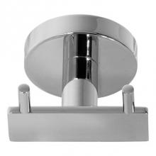 LaLoo Canada A6982C - Ash Double Robe Hook - Chrome