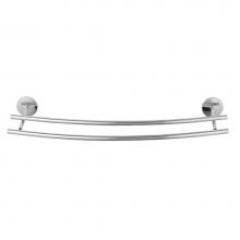 LaLoo Canada CR3830DC - Classics-R Extended Double Towel Bar Chrome