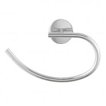 LaLoo Canada CR3880C - Classic-R Towel Ring Chrome