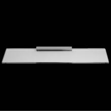 LaLoo Canada E1287C - Single Glass Shelf - Chrome