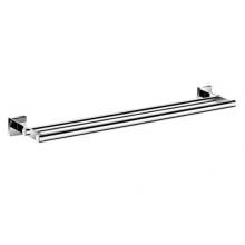LaLoo Canada Y5430DC - Yukon Extended Double Towel Bar - Chrome