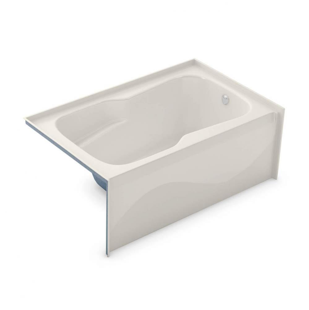 SBA-3660 AcrylX Alcove Right-Hand Drain Bodywrap Bath in Biscuit