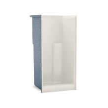 Aker 141186-000-007-000 - S-36T AcrylX Alcove Center Drain One-Piece Shower in Biscuit