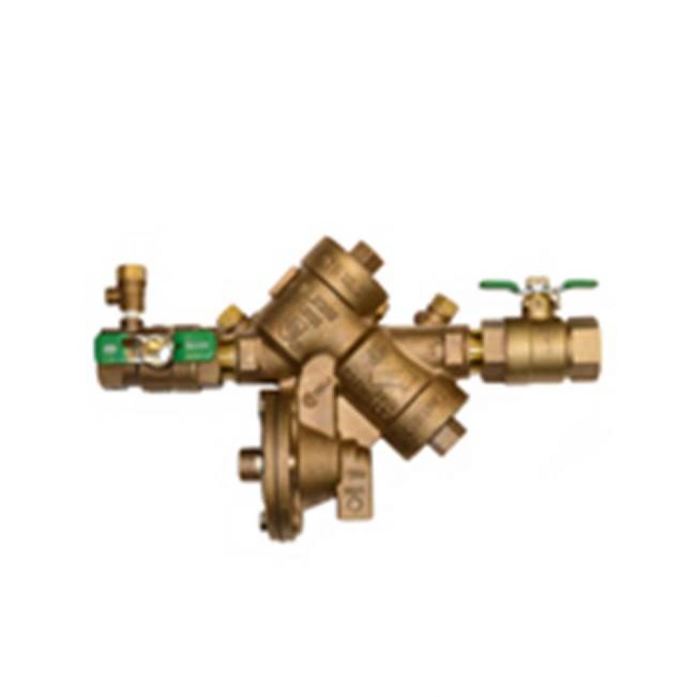 2'' 975Xl2 Reduced Pressure Principle Backflow Preventer With Test Cocks Oriented Face U