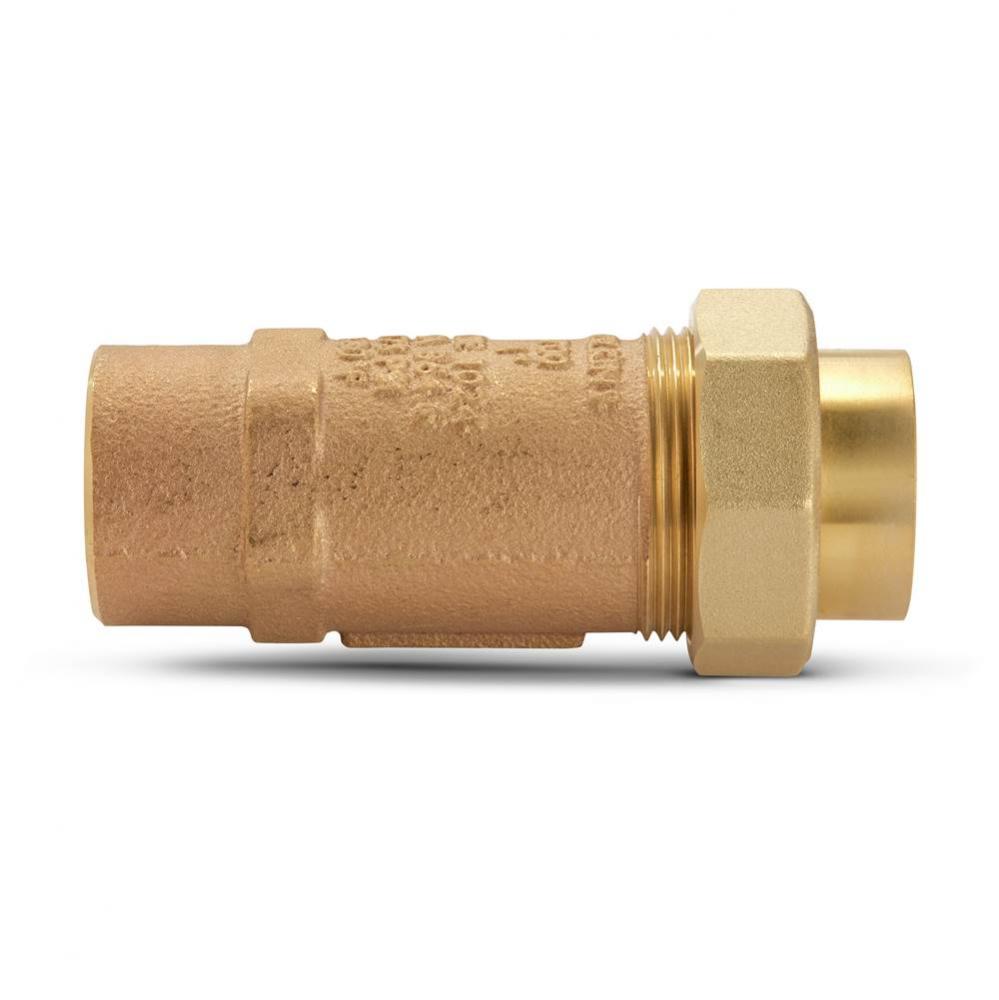 Dual Check Valve, Union FNPT x FNPT