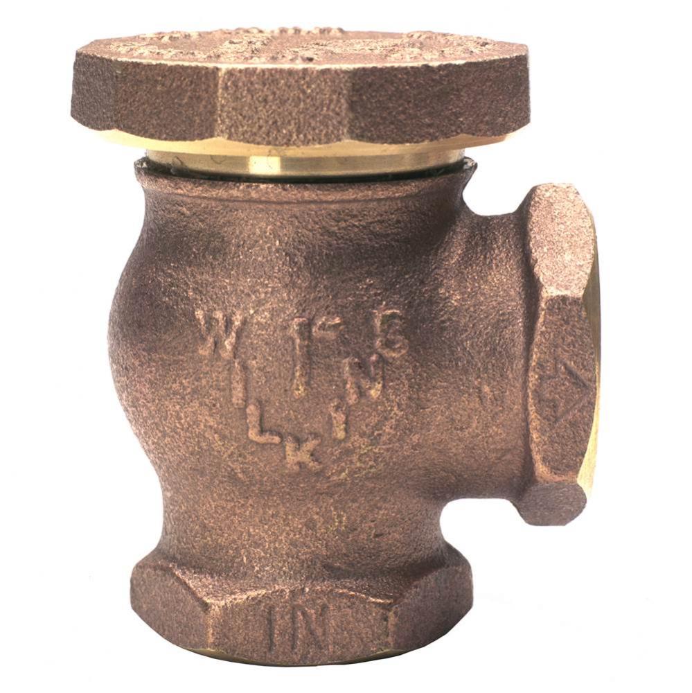 Atmospheric Vacuum Breaker, FNPT x FNPT, Lead-Free Bronze
