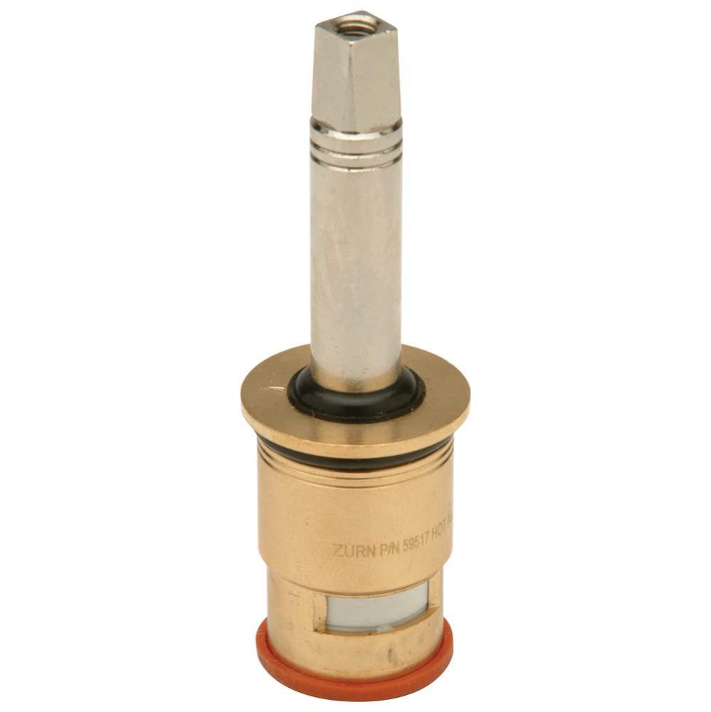 HOT (-XL), LONG STEM 1/4 TURN CARTRIDGE, (LEAD FREE)