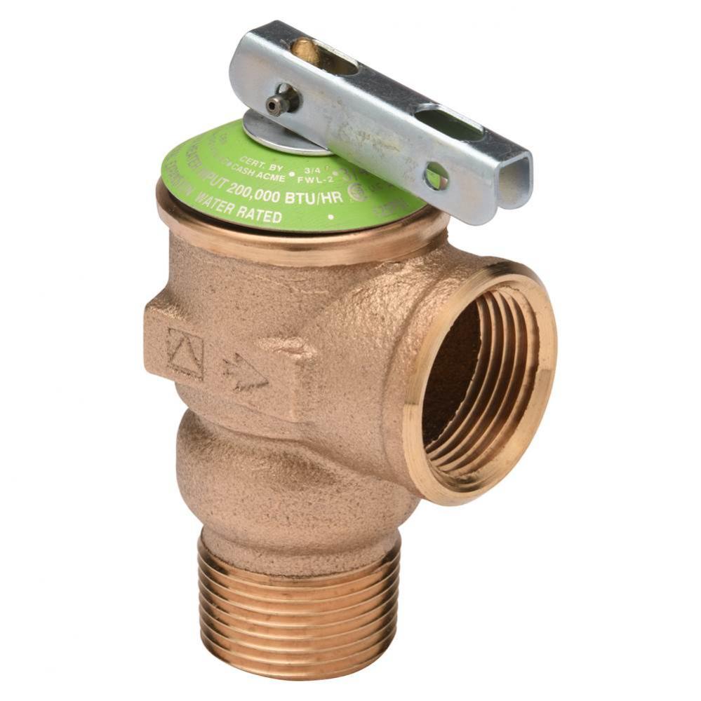 3/4'' RV 30 PSI CA # F-30 LEAD FREE