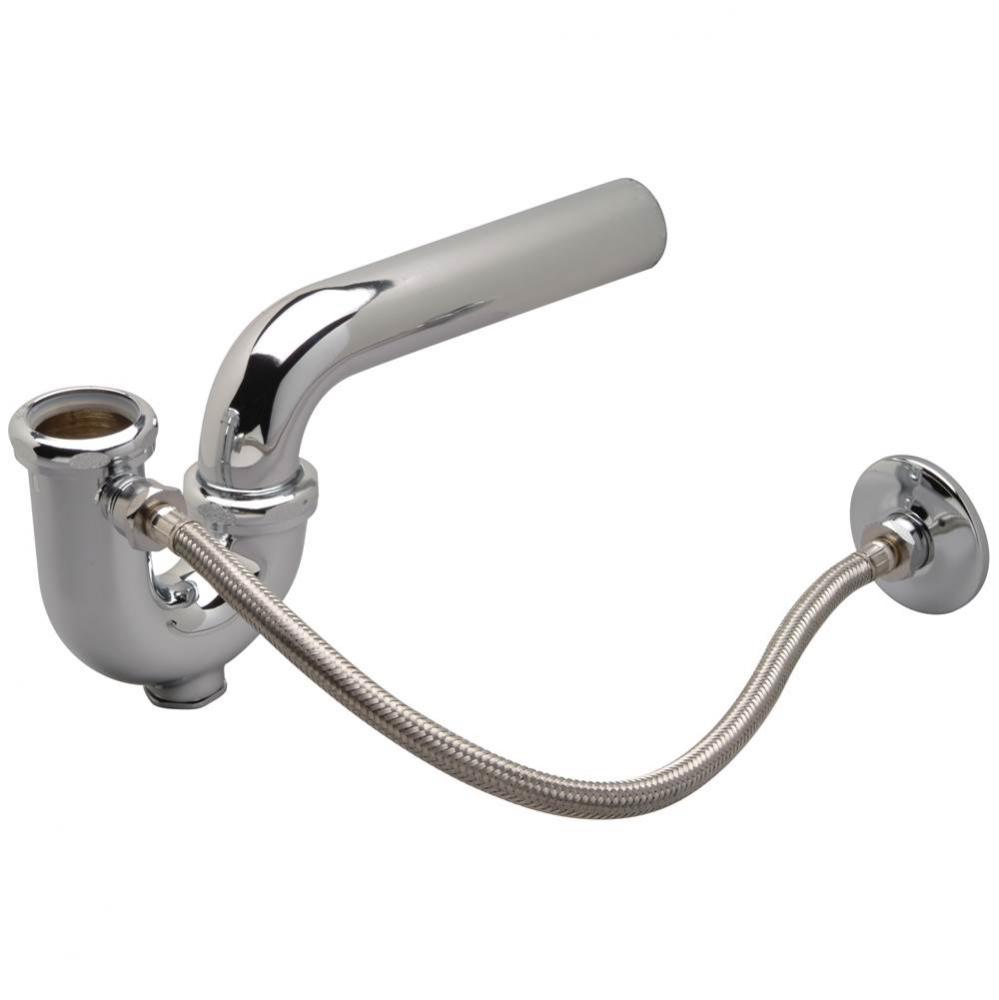 (K) Tubular Brass 1-1/2'' Water Saver Trap Primer w/Trap Arm