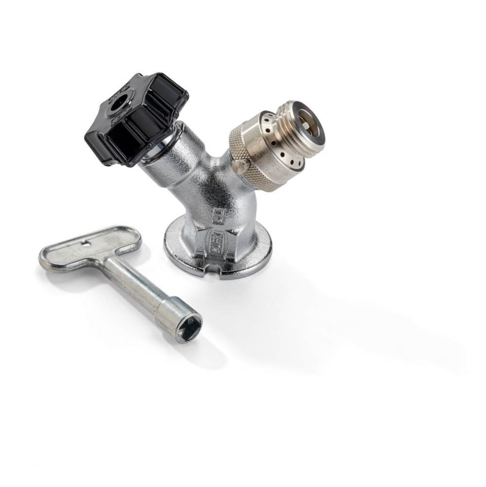 Z1341XL-P12-RC, Lead Free Rough Chrome Wall Faucet, 1/2'' FPT Inlet