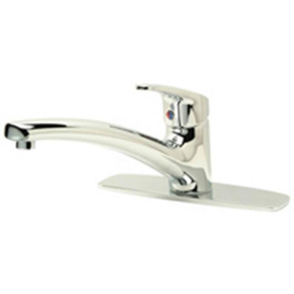 FAUCET (XL), SINGLE CONTROL, 10'' SWING, CP8