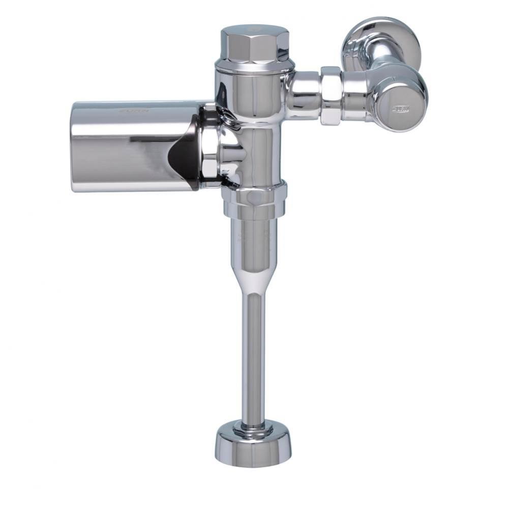ZER6203-SM Exposed Sensor Piston Urinal Flush Valve with 0.5 gpf and Chrome Plated Metal Cover