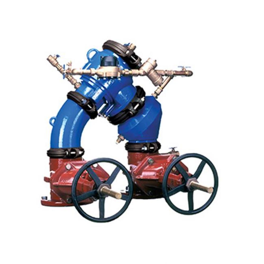 Double Check Detector Assy, N-Pattern, Grooved OSY x Grooved OSY, Less Meter