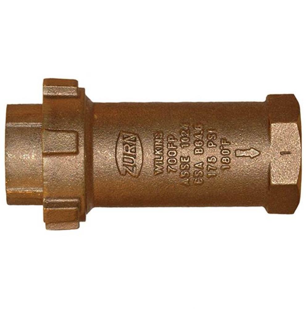 1-1/4'' 700XLFP W/MTR THD X NPT LEAD FREE