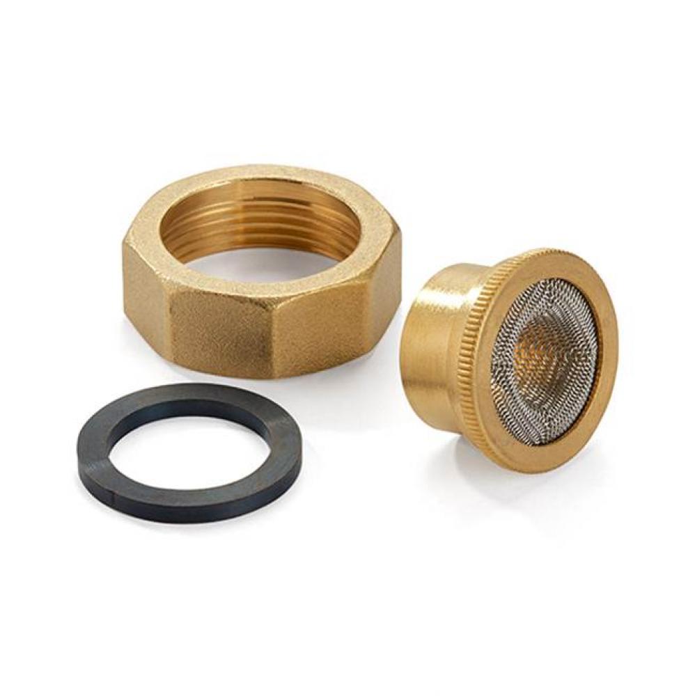Tailpiece Kit, Lead-Free, 1/2'' Female NPT, 3/4'' Union, SS Strainer