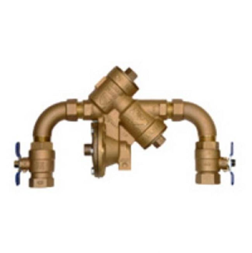 Reduced Pressure Principle Assy, FNPT X FNPT, Street Elbows, Union BV