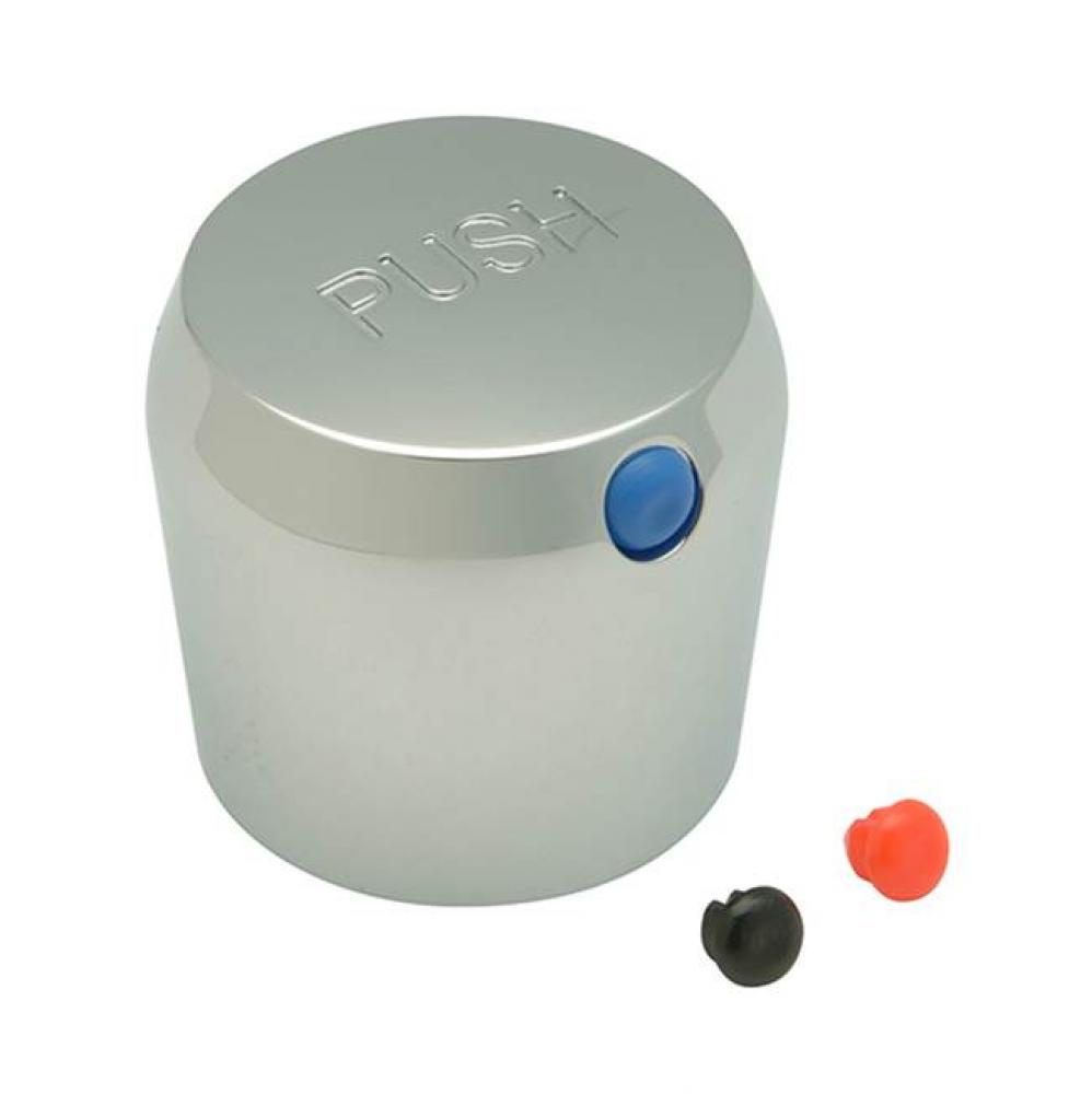 (K) (SINGLE) TEMPERED PUSH HANDLE ASSEMBLY METERING [BLUE]