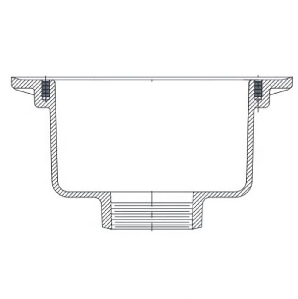Cast Iron 4'' Neo Loc Body P.N. 327140271-USA