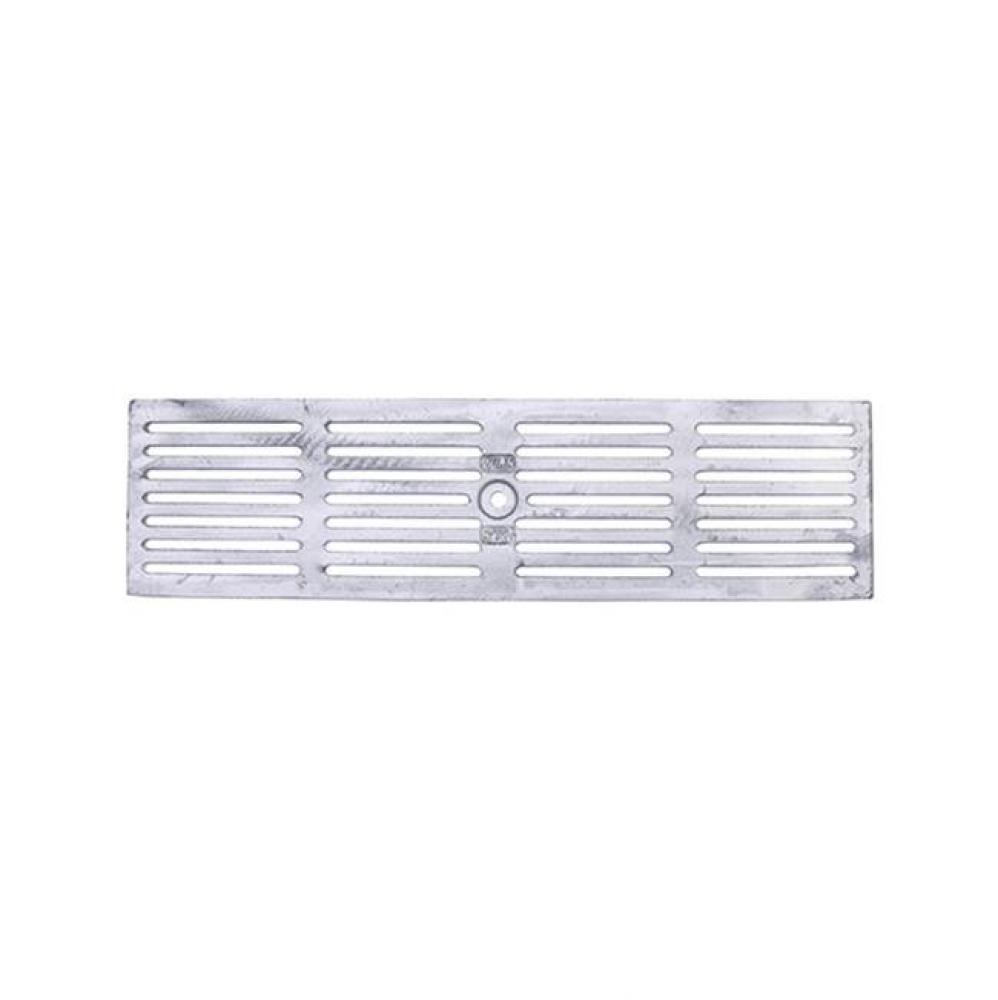 (cek)6'' x 20'' Galv Ductile Iron Heel Proof Slotted Class B Grate-P.N. 315072