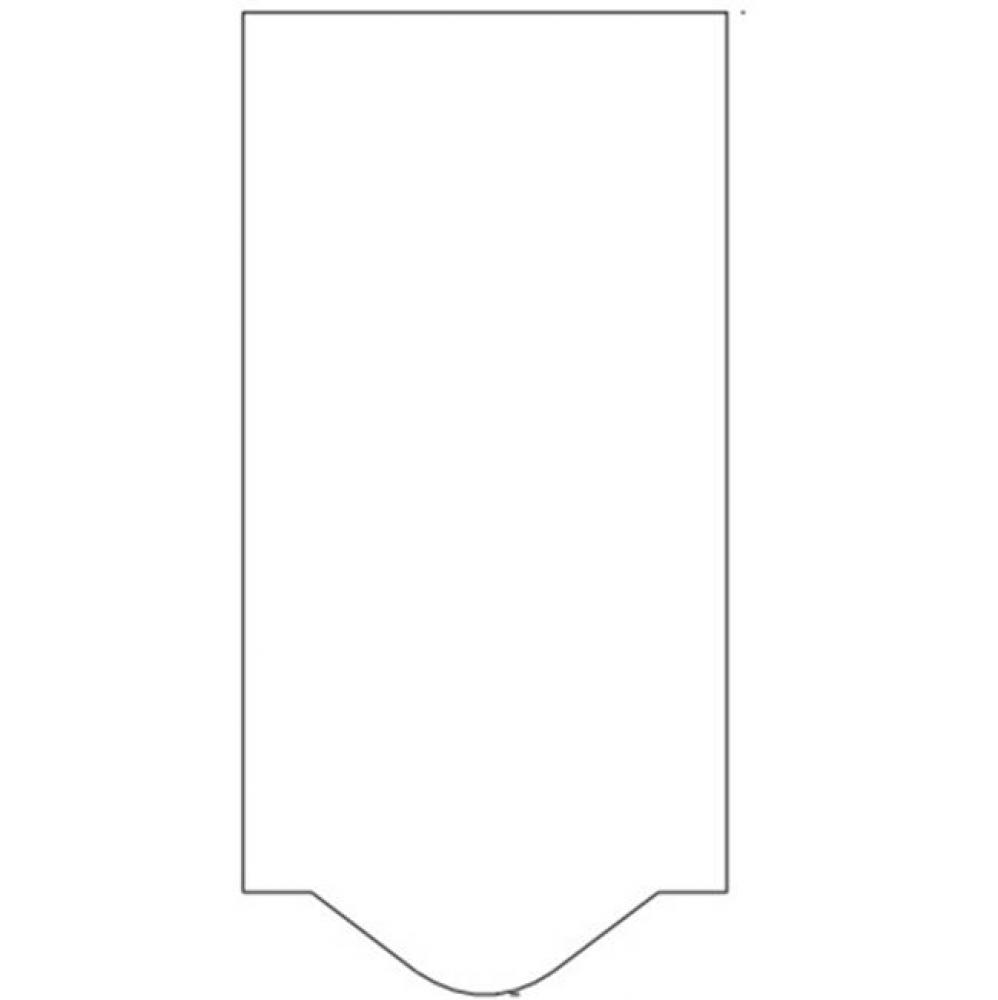 Z874 8'' NO HUB END OUTLET FOR 12'' CHANNEL PN 642000066
