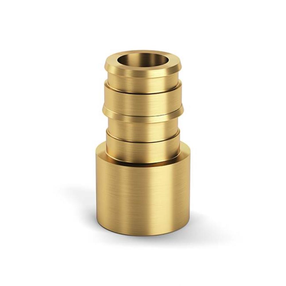 F1960 Expansion XL Brass FSWT Adapter - 1-1/4'' EX PEX x 1-1/4'' FSWT