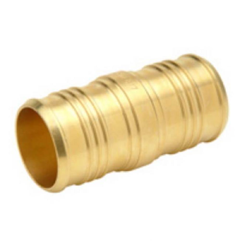 XL Brass Coupling - 2'' Barb x 1-1/2''  Barb