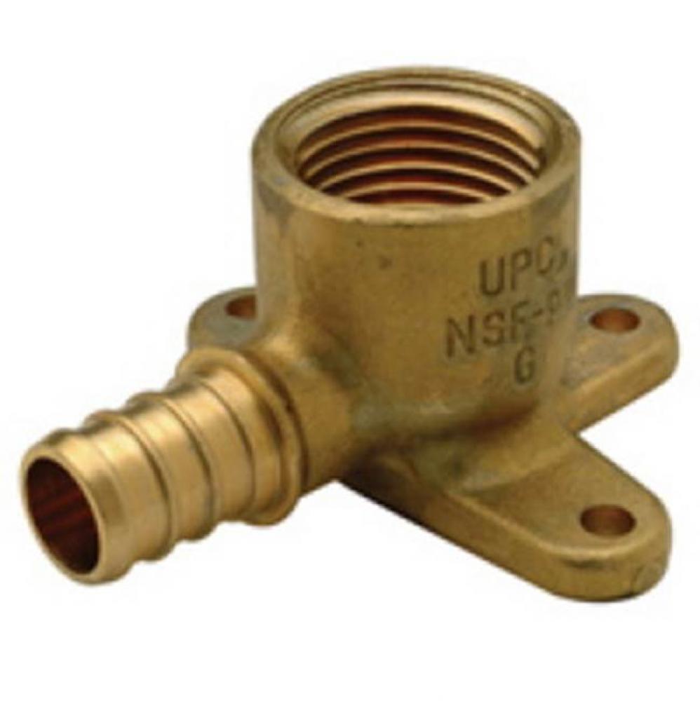 XL Brass Drop Ear Elbow - 3/4'' Barb x 3/4'' FPT