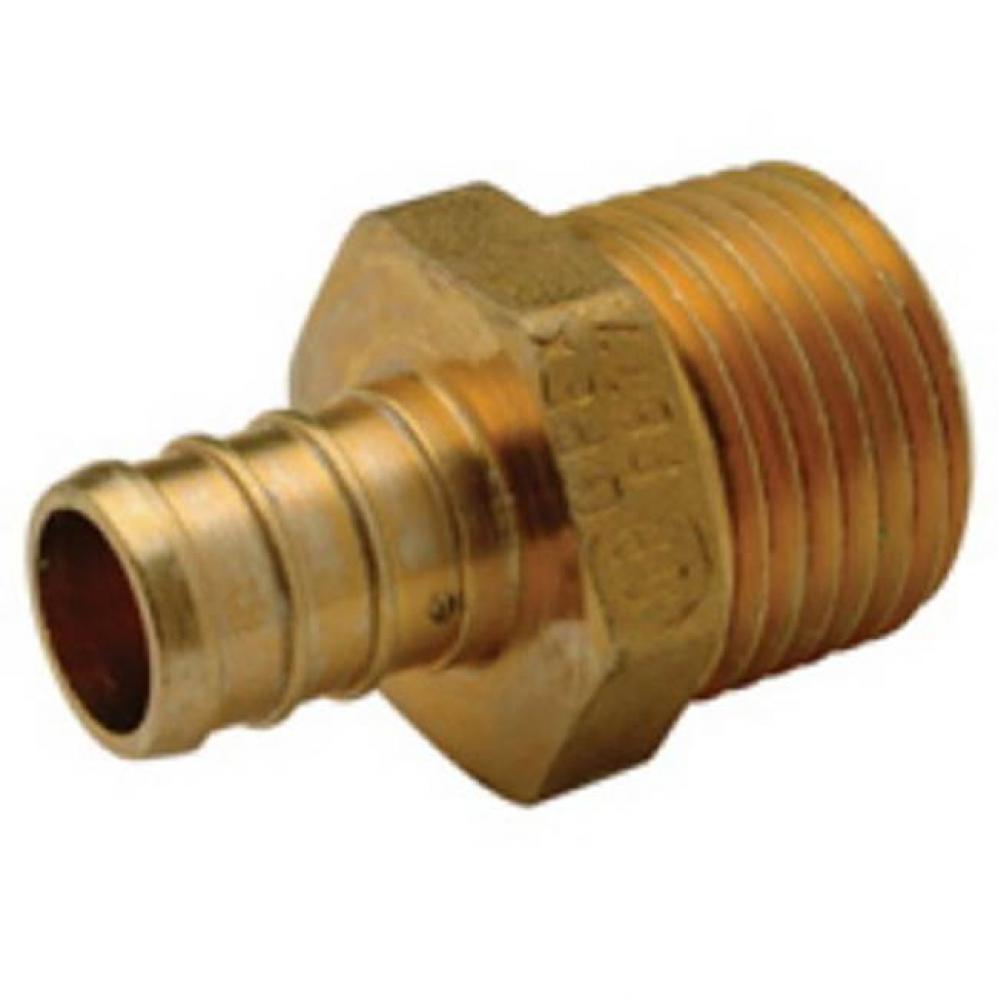 XL Brass Male Adapter - 1'' Barb x 1'' MPT