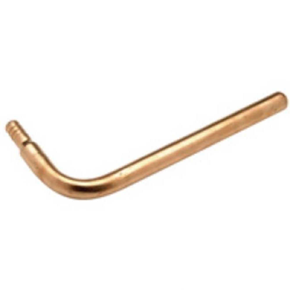 Stubout Elbow 8'' - 1'' Barb x 1'' Nominal