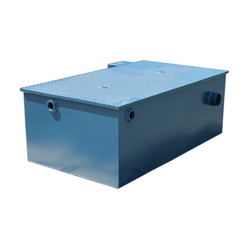 ARC Fab Steel 200-GPM Oil Interceptor w/ Oil Level Sensor-Integral Storage Tank