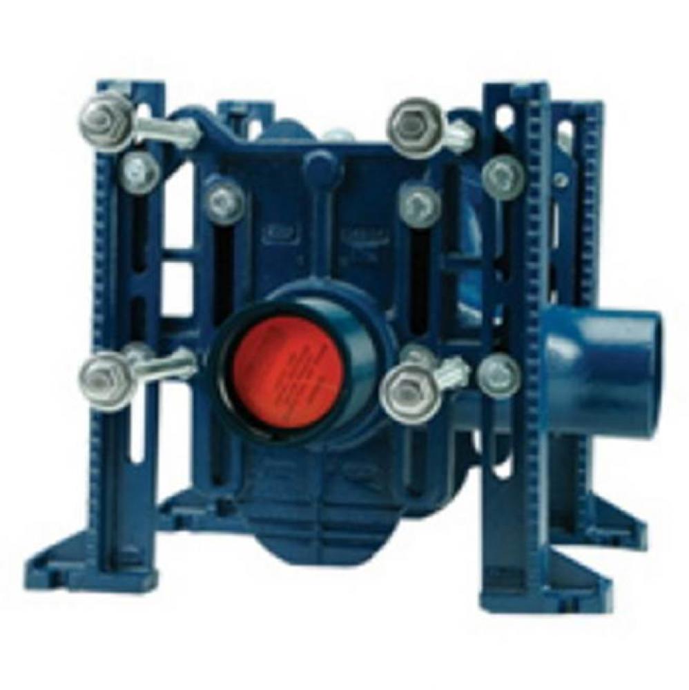 No-Hub Adj Horizontal Double Siphon Jet Water Closet-Finishing Frame