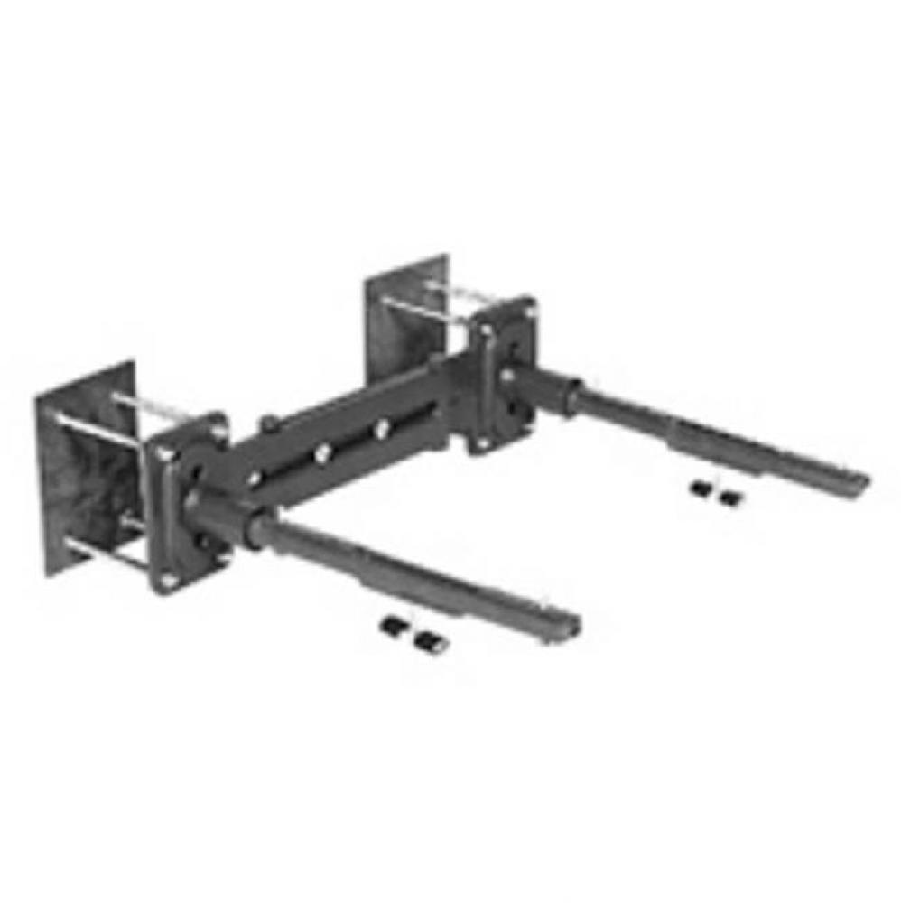 Zurn/TOTO Adjustable Concealed Arm Wall Supported System