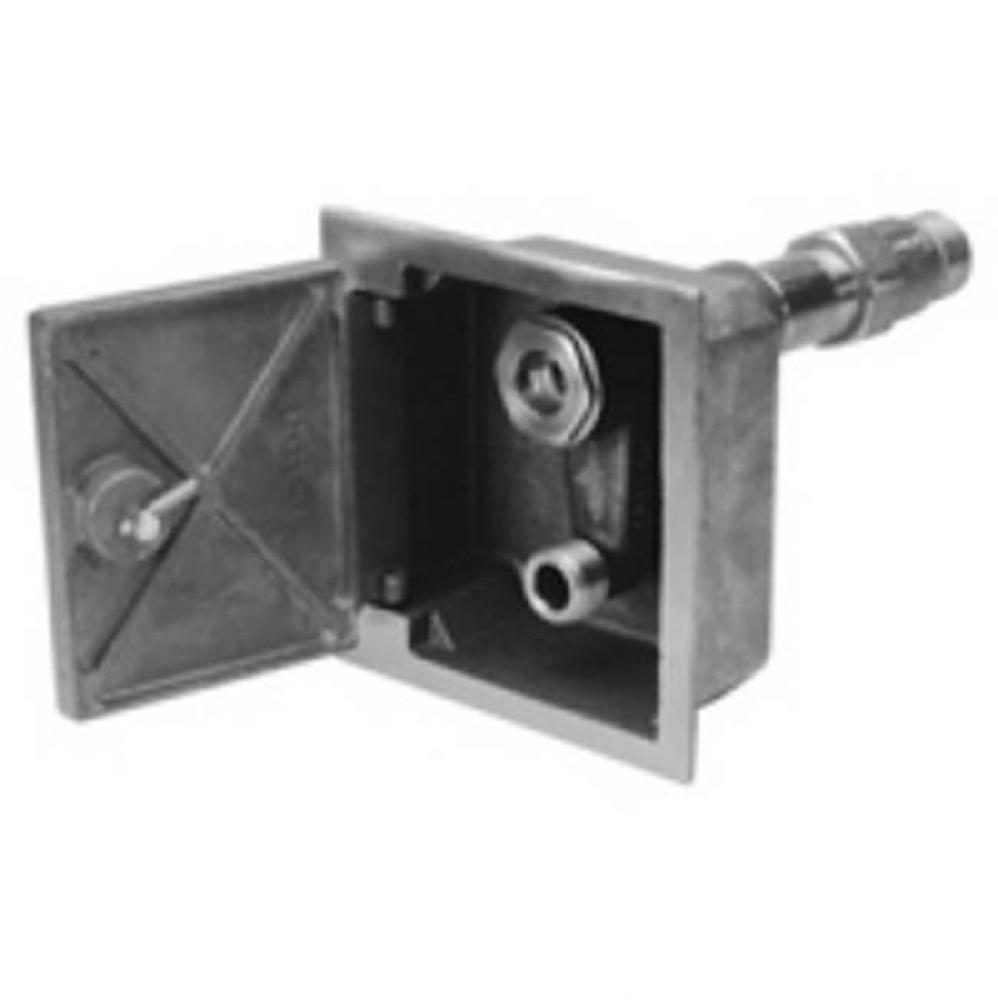 Non Freeze-Encased Ecolotrol Wall Hydrant, 3/4'' X 6''