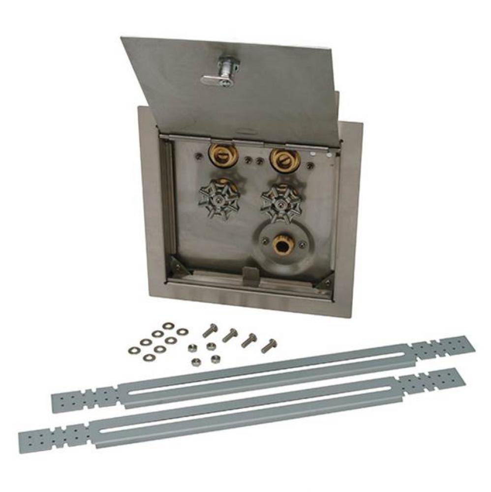 Encased Ecolotrol Hot/Cold Wall Hydrant