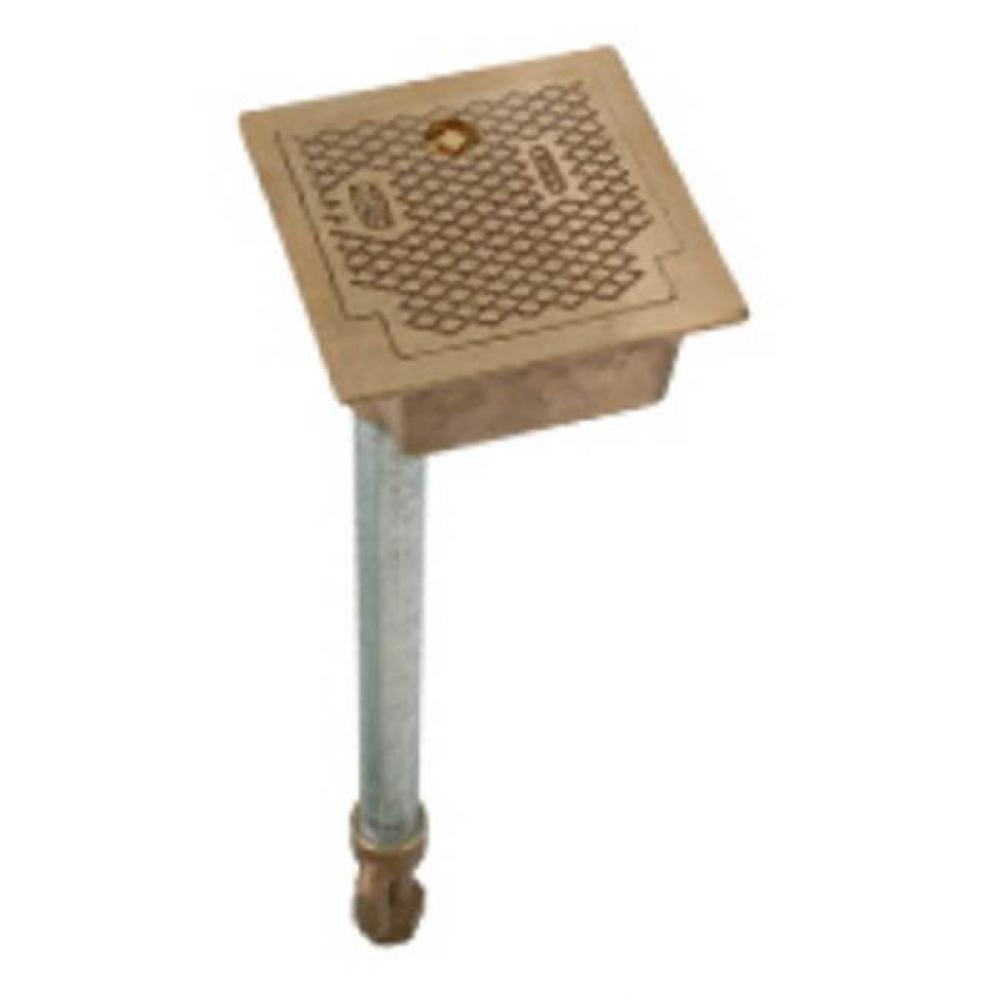 Z1360XL-3/4x5-NB, Encased Non-Freeze Lead Free Ground Hyd. w/ NB Box, 5' Bury