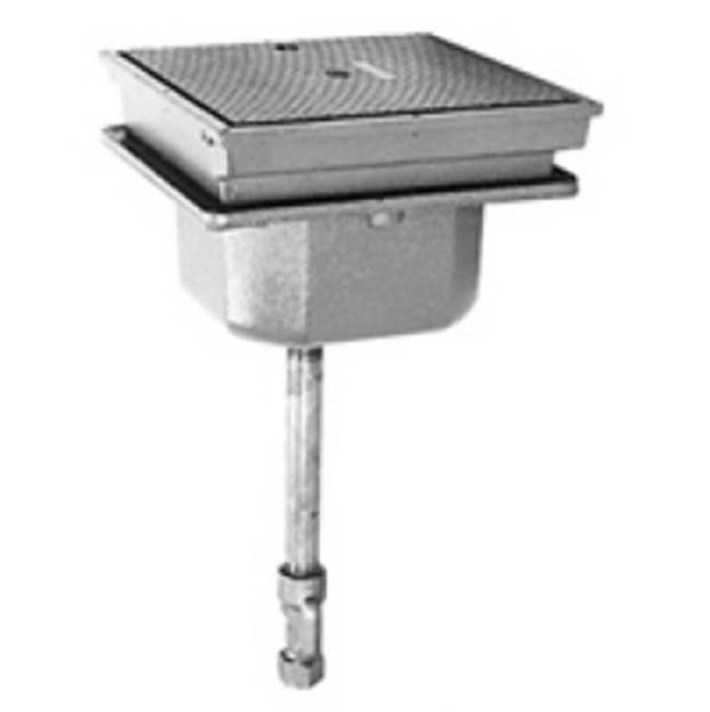 Encased Ground Hydrant Non Freeze-Hose Storage-Bronze Casing