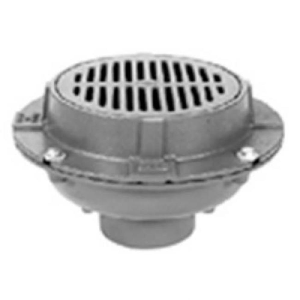 9'' Dia Medium Duty Drain-Dome Grate