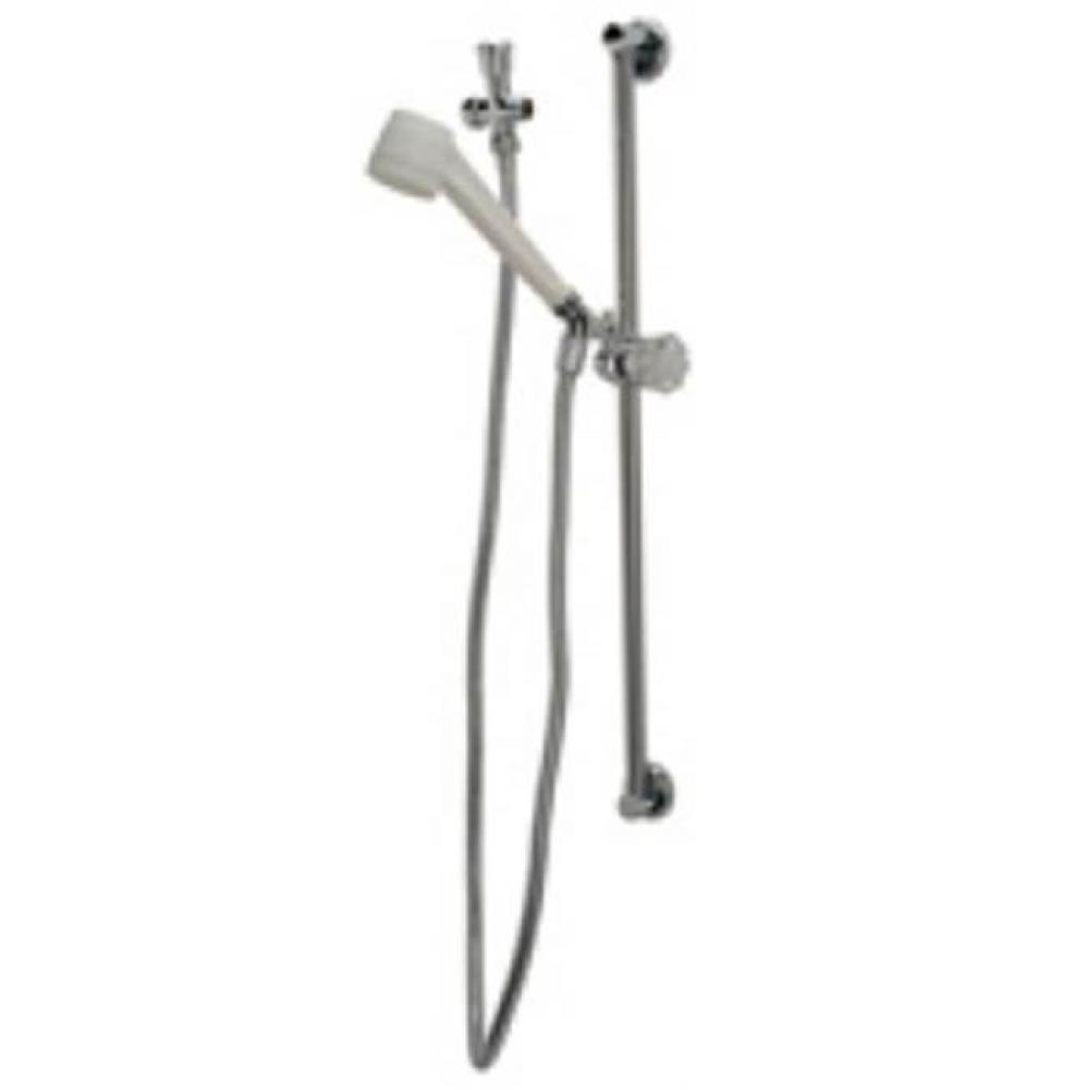 Handshower, 69'' Metal Hose, 48'' Bar