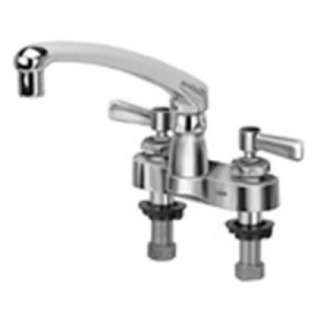 -XL CENTERSET FAUCET W/8''CAST SPOUT & 2-1/2''LEVER HANDLES