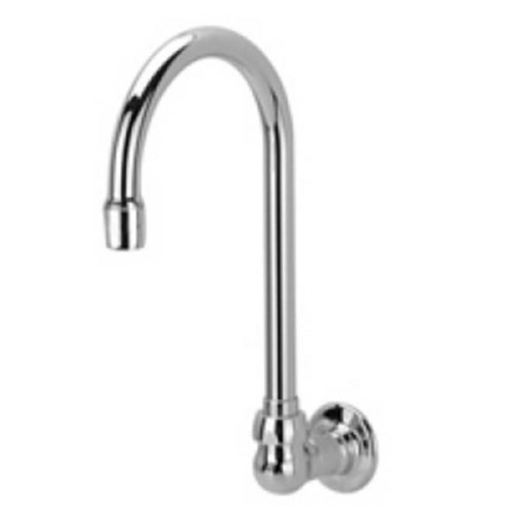 WALL MOUNTED FAUCET (XL); 5-3/8'' GOOSENECK SPOUT
