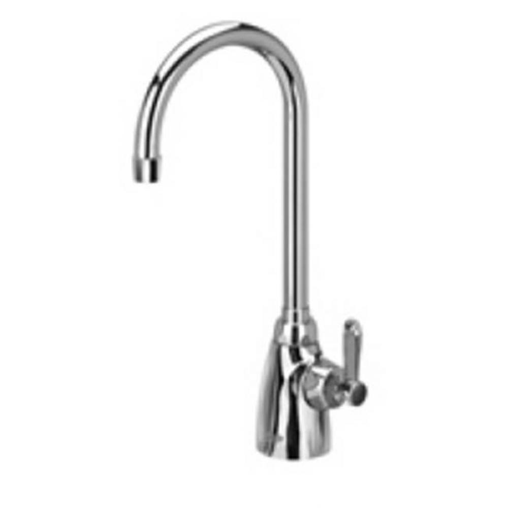 FAUCET (XL), SINGLE W/ 5-3/8'' GOOSENECK & LEVER HANDLE