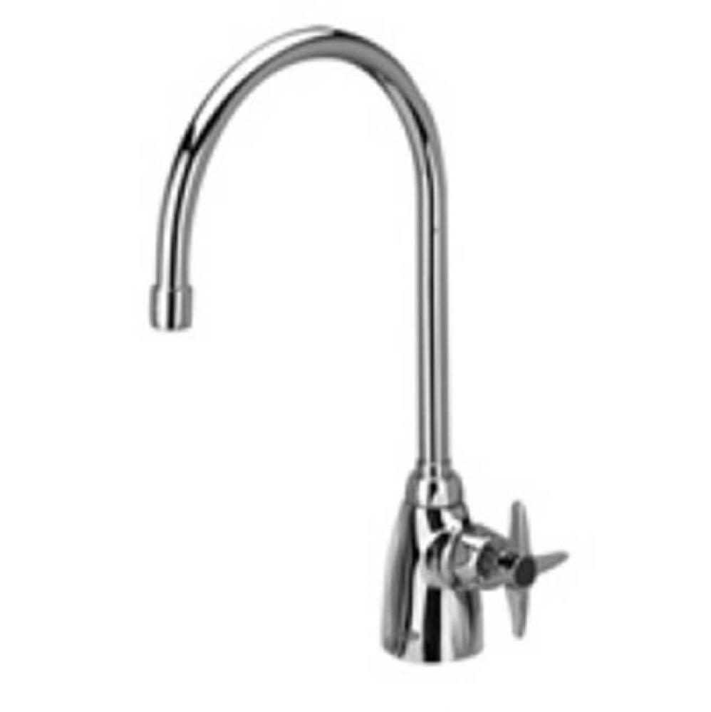 FAUCET (XL), SINGLE LAB, 8'' GOOSENECK; -2 HDL