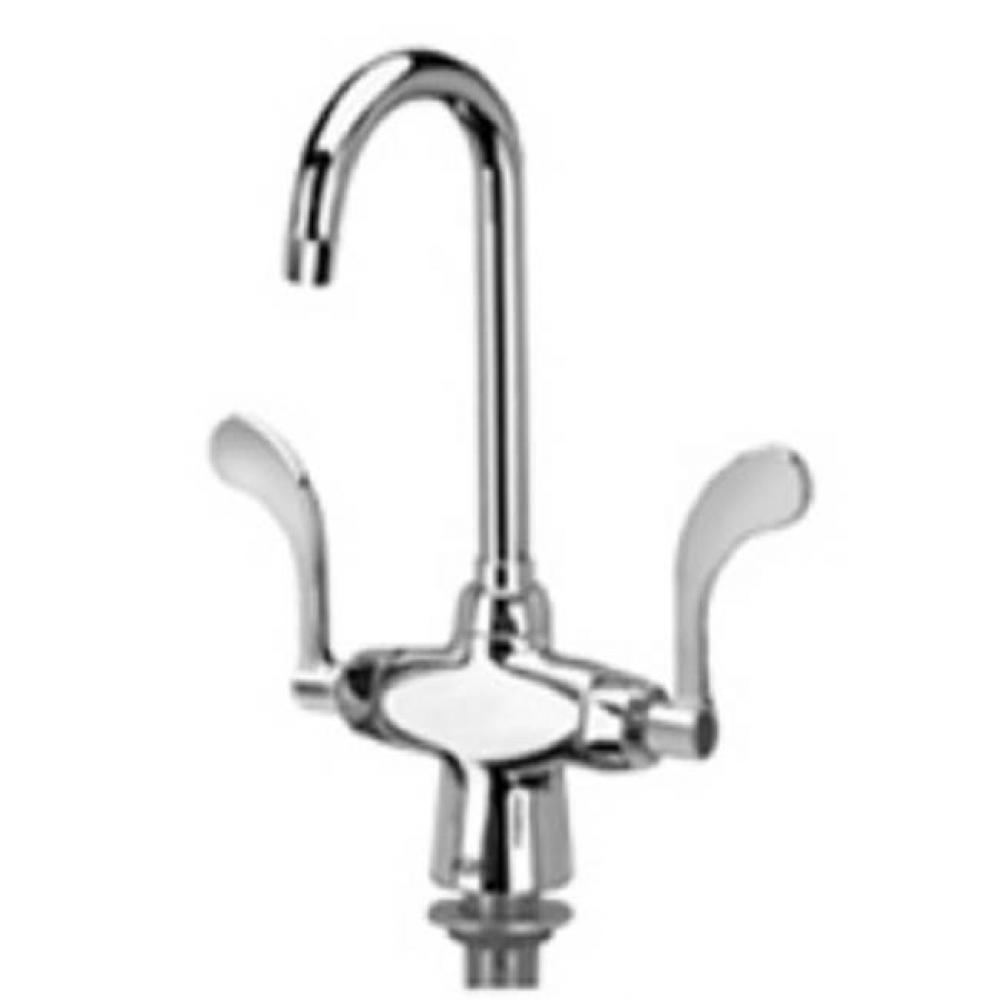 FAUCET, DOUBLE LAB GN, A, ,4, ,17F